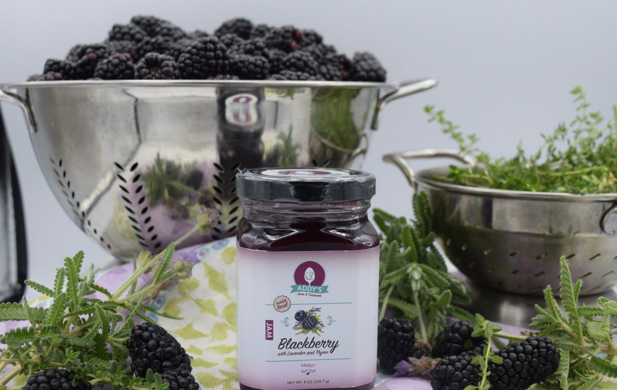 Addy's Blackberry Lavender Private Reserve Jam
