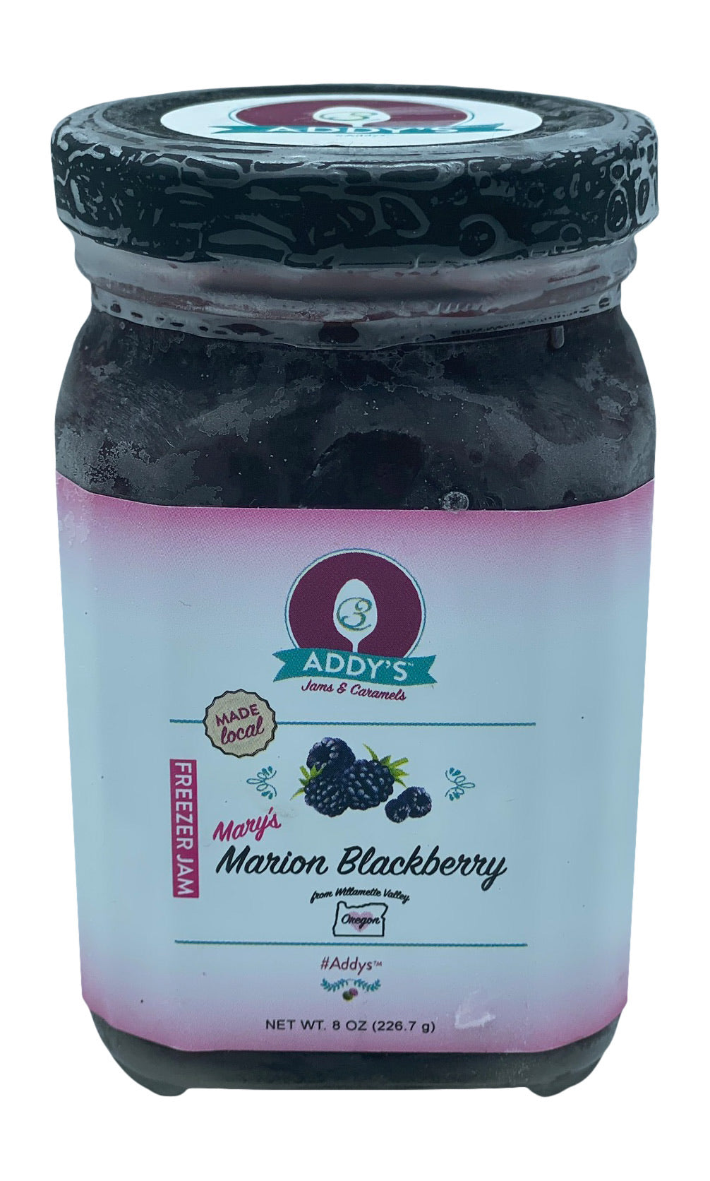 Addy's Marion Blackberry Freezer Jam